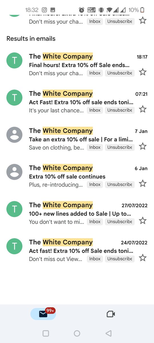 arichardsonukne's tweet photo. @thewhitecompany you should get someone to check your subscription policy... I unsubscribed in July 2022.. had nothing and now you've started spamming me. I suggest it stops before you get reported to the ICO https://t.co/A88d33Qg6q