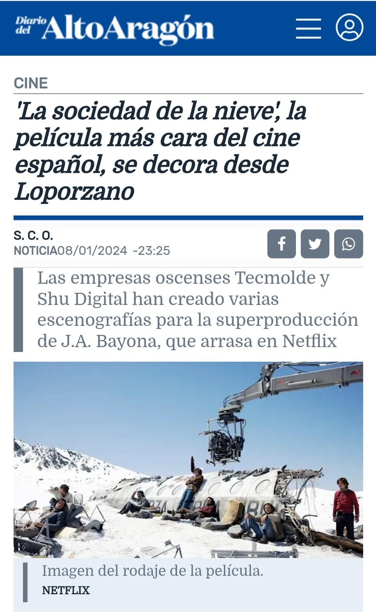 Pinkcesa_Lia's tweet photo. ¡Cosas que me hacen feliz!

https://t.co/HX1aG86uD4

#Lasociedaddelanieve https://t.co/xS8Y4Lutyb