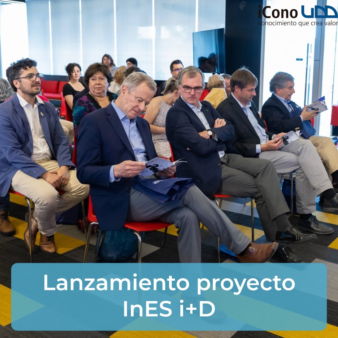 iConoUDD's tweet photo. Felices con el Lanzamiento del proyecto InES I+D que viene a potenciar las capacidades de innovación, desarrollo, gestión de innovación basada en I+D, transferencia de conocimiento y tecnologías y emprendimiento de base científica-tecnológica de la @UDD_cl  ¡Con todo este 2024!💪 https://t.co/Fm4ePD5Go3
