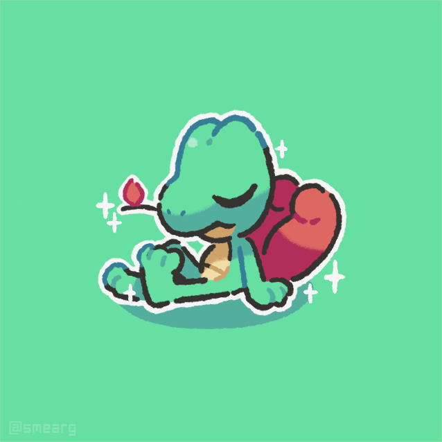smearg's tweet photo. good mornin lil treeko 🦎🌿 https://t.co/baIHPSYlgw
