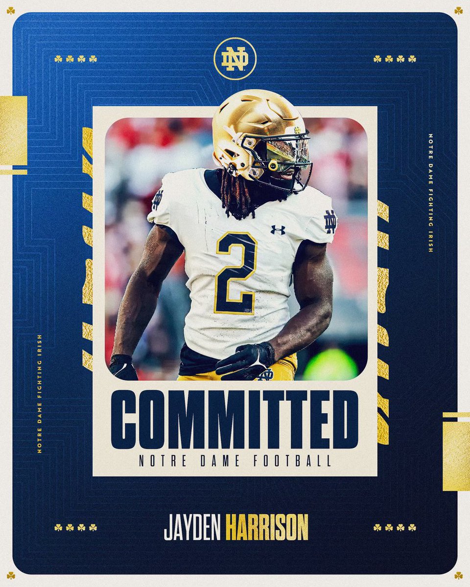 #GoIrish #ThinkBIG <a href="/NDFootball/">Notre Dame Football</a>
