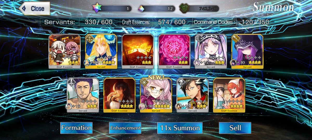 gabandhiskeys's tweet photo. My last Hail Mary 10 pull was all I needed. LETS GOOOO!!! #FGO #FateGO https://t.co/nxGcqu6Ab4
