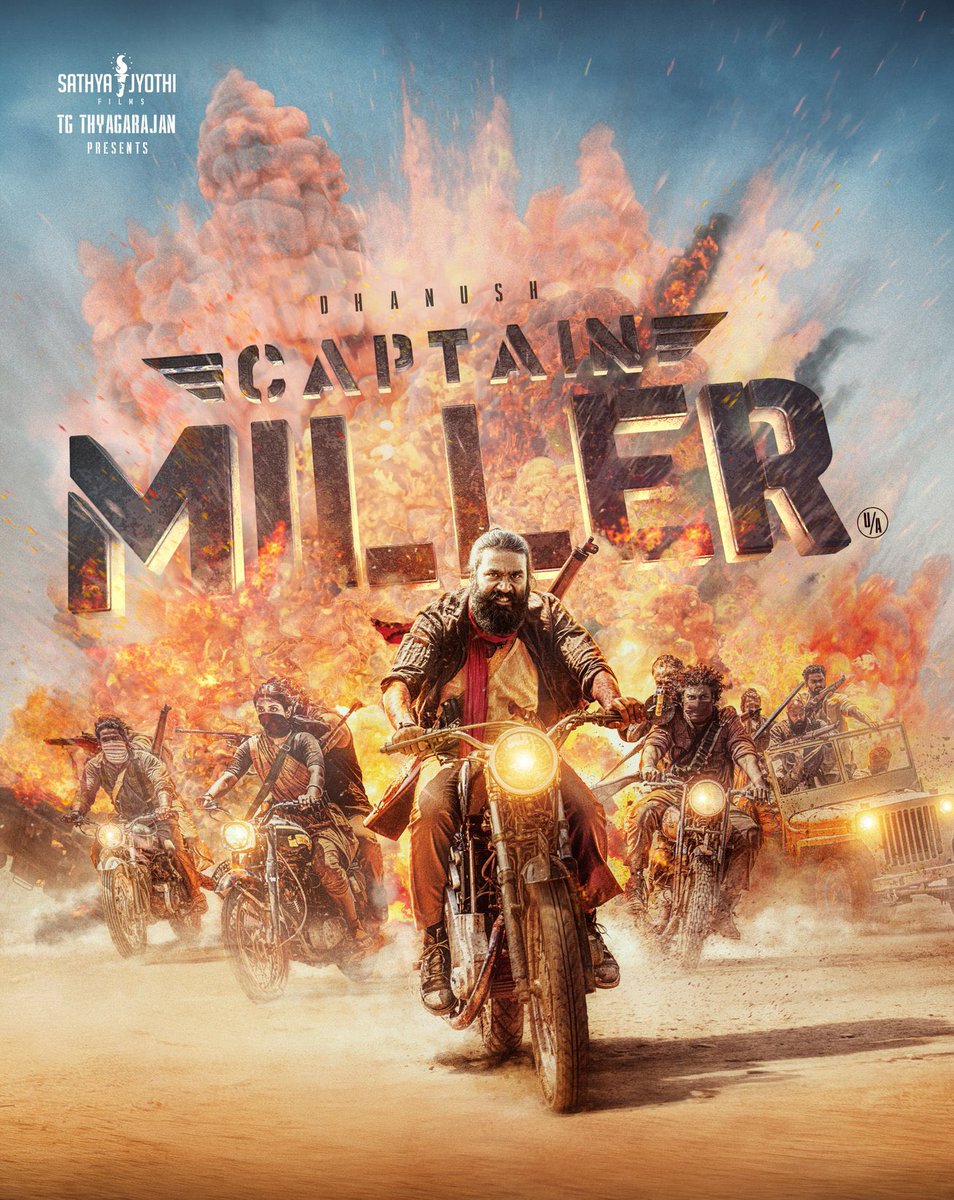 RamCinemas's tweet photo. #CaptainMiller gonna be a Terrific Pongal treat for #D fans for sure !!
#CaptainMillerInRamCinemas 💥💥 https://t.co/eKT7yn4E7A