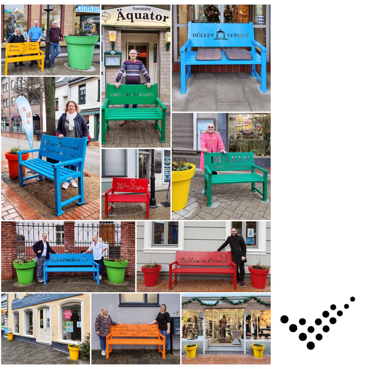 Dülkens historische Altstadt ist jetzt noch bunter geworden. Die Aktion „Grünes Dülken“ und die Kreativität der Menschen in Dülken macht's möglich...
viersen.de/de/mitteilung/…
