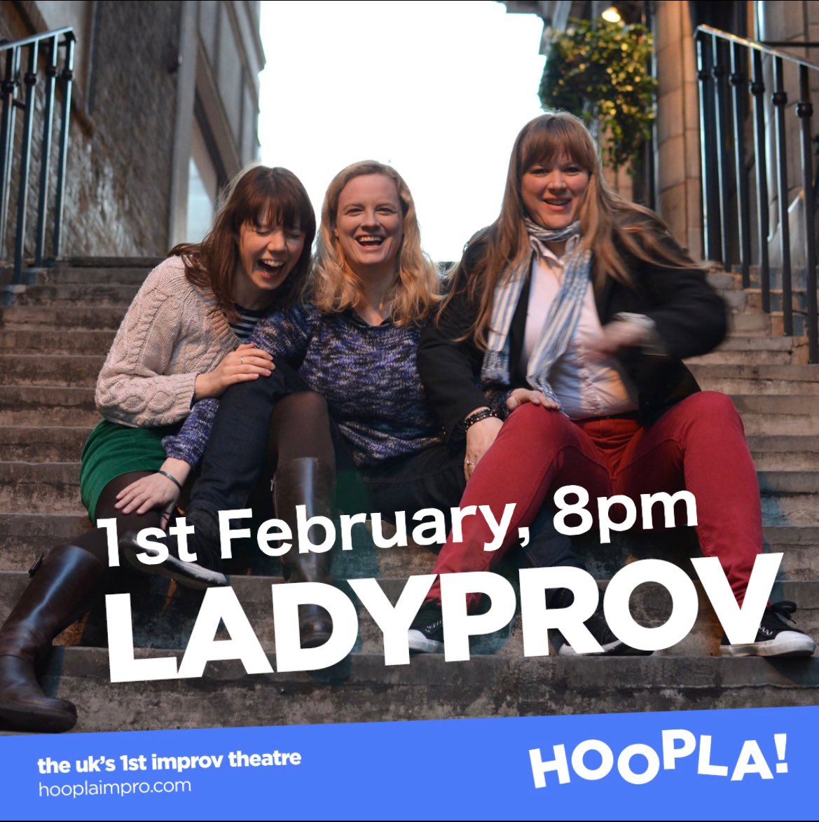 LadyProv (@lady_prov) on Twitter photo We are back on 1st February <a href="/hooplaimpro/">Hoopla Impro</a> with Julia Eckhoff and <a href="/comediasians/">Comediasians</a> plus our jam open to ALL! Free/PWYW Door 7.45/Show 8pm. #improv #comedy #ladyprov We are back on 1st February <a href="/hooplaimpro/">Hoopla Impro</a> with Julia Eckhoff and <a href="/comediasians/">Comediasians</a> plus our jam open to ALL! Free/PWYW Door 7.45/Show 8pm. #improv #comedy #ladyprov