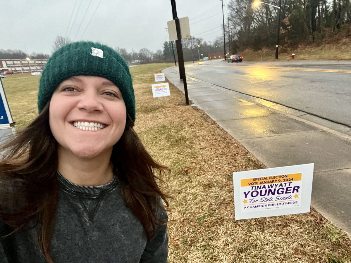 Today is one of my favorite days – Election Day! In Virginia, we have more elections than seasons, so luckily, I get many favorite days. Southside, your voice matters—head to the polls before 7 pm and be a part of the change! Vote for @_Councilwoman!