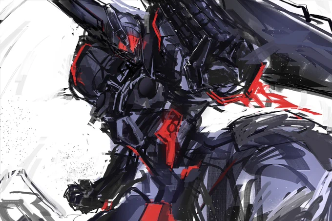 #どこかの誰かに刺さればそれで良いたまにこういう絵を描きます(勢いが好きなんだ… 