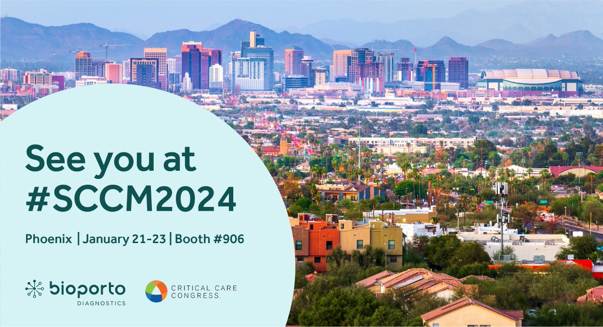 @JenZ4NGAL, @Tabari_B and team are excited to be at #SCCM2024 in #Phoenix. We’ve got big news to share about NGAL & #AKI! Visit booth 906 or book a meeting. #CriticalCare @SCCM @CritCareMed @PedCritCareMed @CritCareReviews 

bit.ly/3Y9QXxF