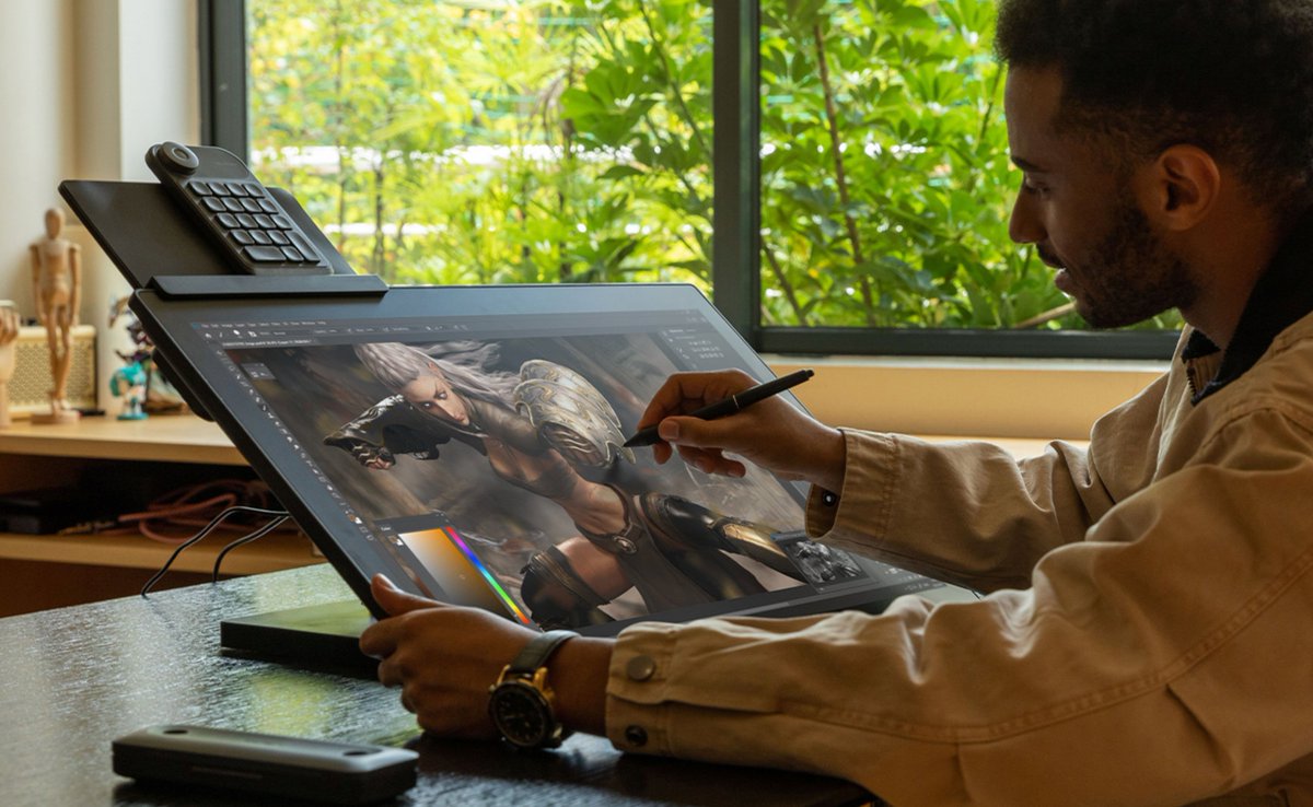 New Huion Kamvas Pro 27 - Their biggest display yet - 4k touch 