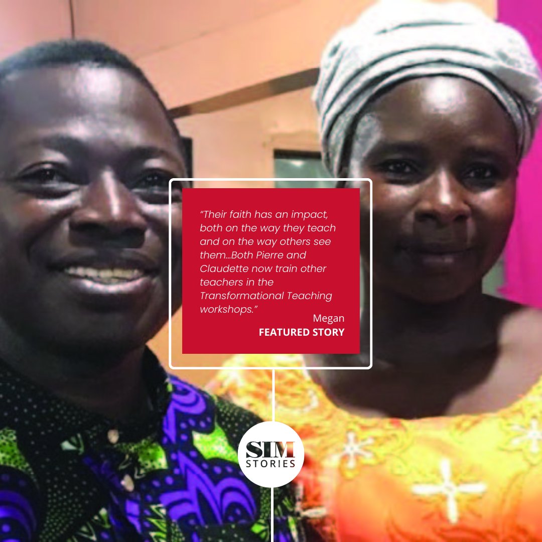 simintl's tweet image. Pierre and Claudette* have both been through the #TransformationalTeaching workshops Megan Patterson run and are now putting the lessons they have learned into practice in their respective #school classrooms. sim.org/w/pierre-and-c… #Christianity #SIMByPrayerStories *name changed