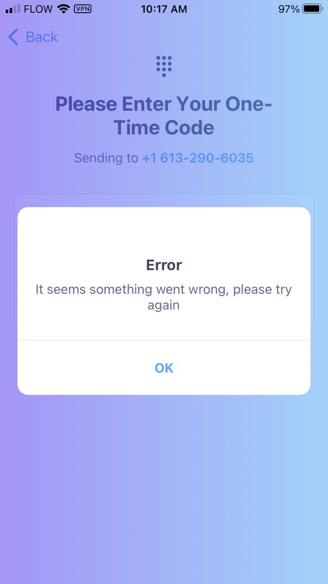 blockchaingng99's tweet photo. @telcoin Mine still not working. https://t.co/4XwwhLY6rN