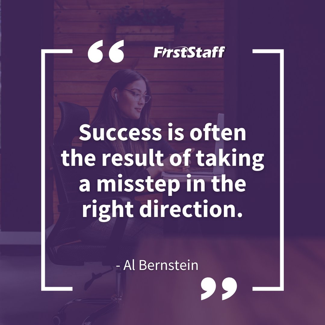 FirstStaff_AR's tweet image. At FirstStaff, we believe that every twist and turn in your career path adds to your story. Sometimes, success is the beautiful outcome of taking that unexpected misstep in the right direction.

Let our experts help you take the next step: nsl.ink/cuUN.