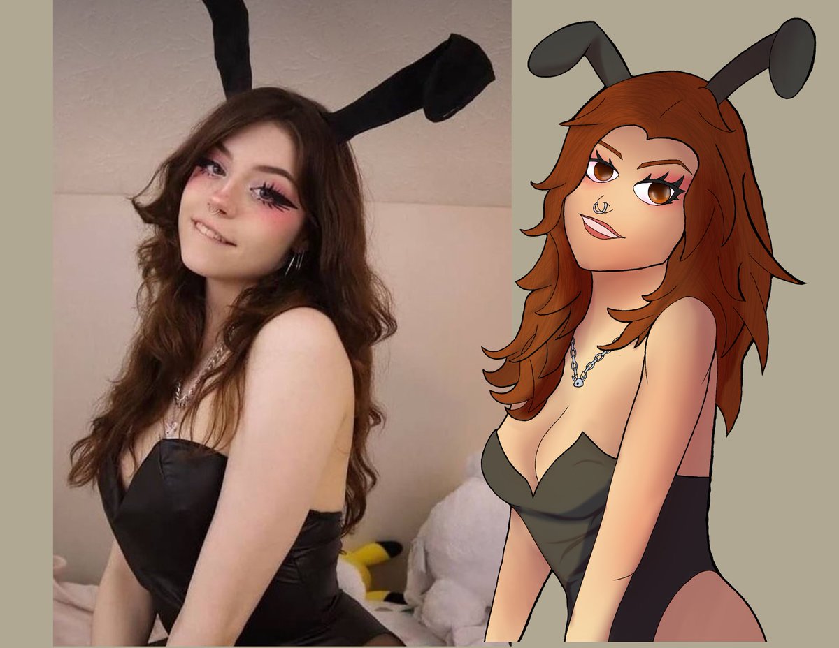 FunkmasterMolly's tweet photo. Is it to late to enter the 'draw pretty girls for clout' meta https://t.co/uh5HOv3cIA