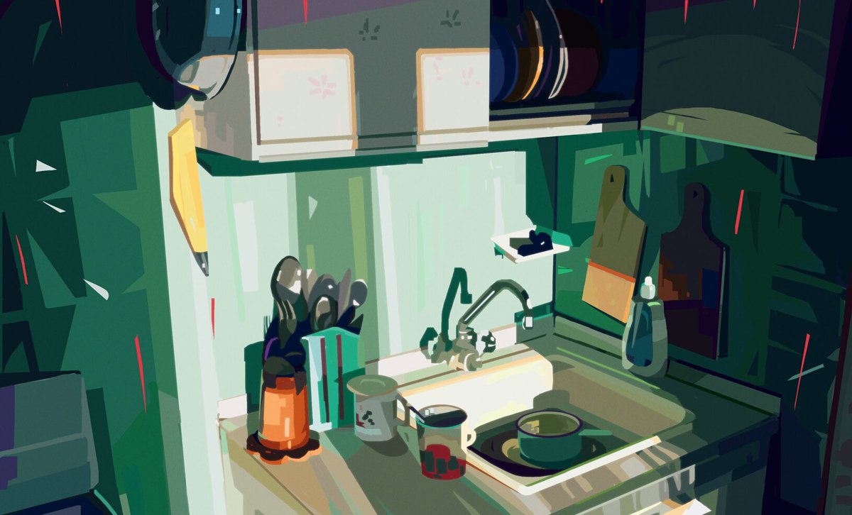 Happy #PortfolioDay ! 
My name is Julia and I’m a background artist  ! Open to work ✨