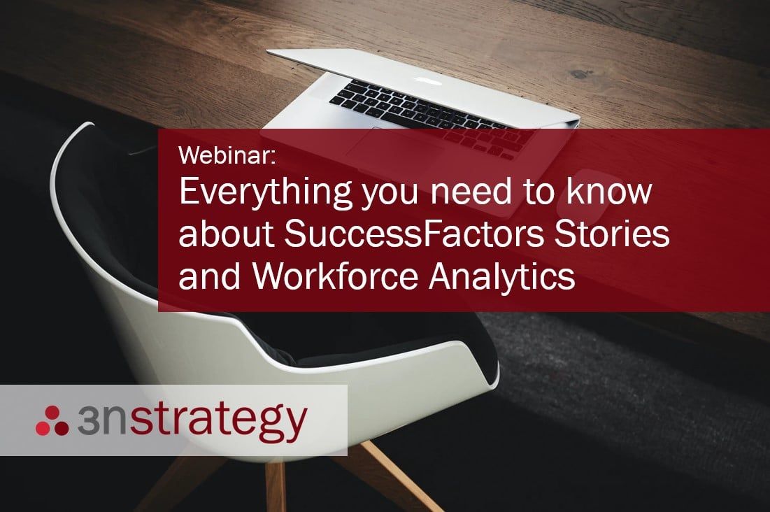SuccessFactors customers:  Are you utilizing Report Stories or Workforce Analytics (WFA)? Discover the benefits of these two essential People Analytics tools. in this popular webinar to learn more. #SuccessFactors #PeopleAnalytics #SAP

buff.ly/3H63Qmn