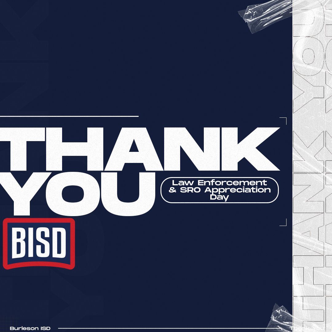 Today is National Law Enforcement Appreciation Day! We want to thank our School Resource Officers and School Safety Officers for all they do to keep our schools safe. 

#BISDstandout |  #LawEnforcementAppreciationDay