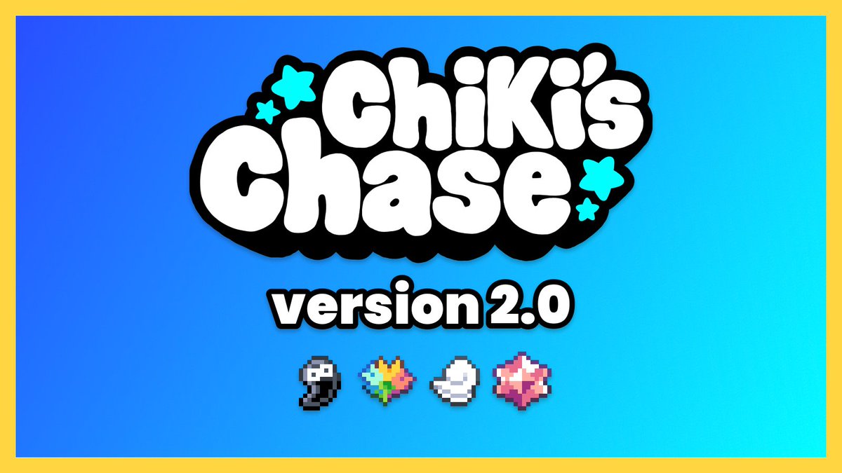 2 fast, 2 furious... version 2.0 of Chiki's Chase is the biggest update yet, and ready to play NOW!!

new music 🎶 // new sky area ⛅️ // new shopkeeper  🦇// new items 🌈 // new obstacles 🔥 // new visuals 🎨// new leaderboards 📈 // new achievements 🏆 // optional video ads 💀
