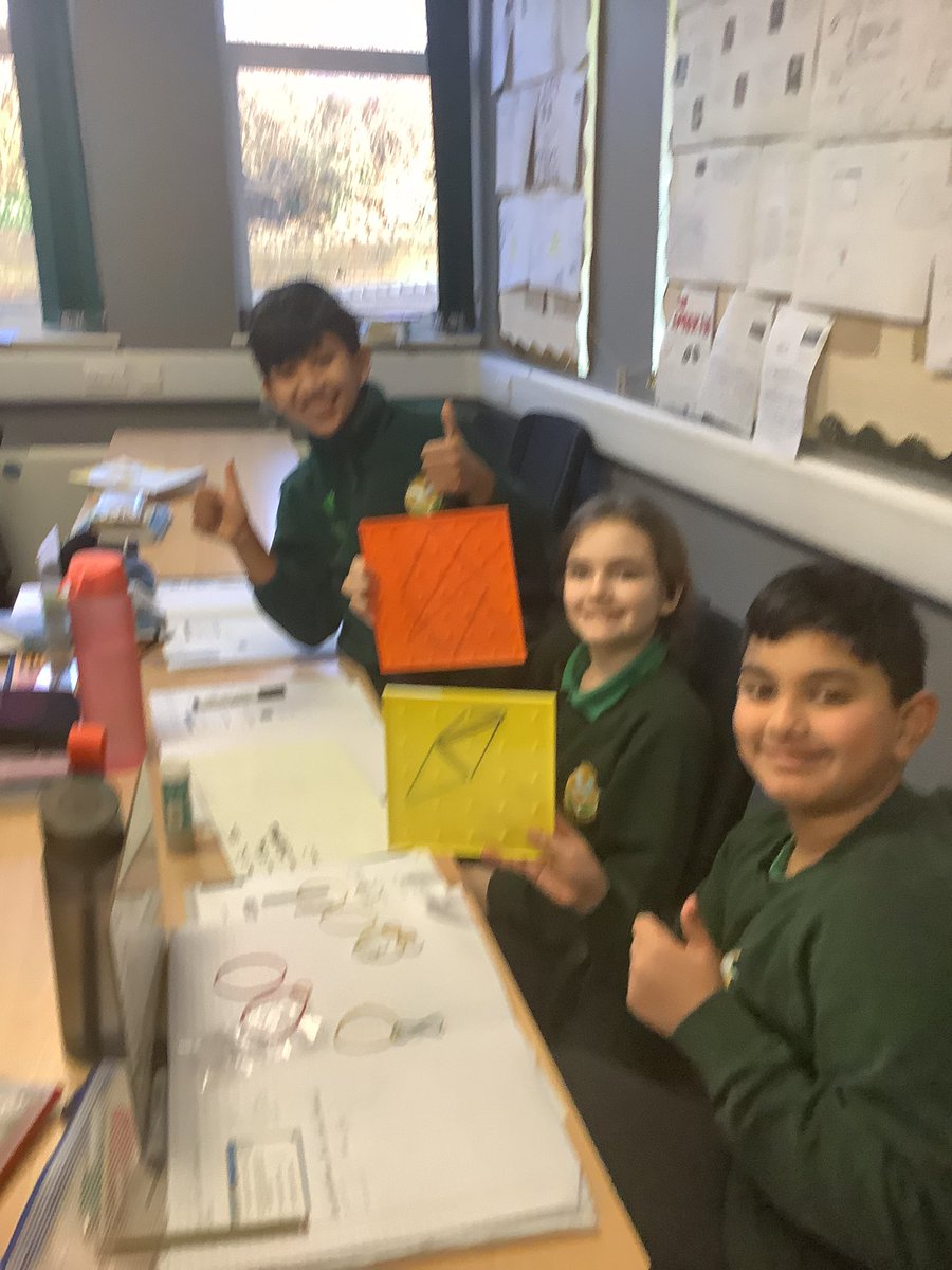 Gade_WPA's tweet image. Great use of resources in today’s maths lesson where we were looking at creating our own scaled down shapes and working out the real life measurements using ratio! #WatersideMaths