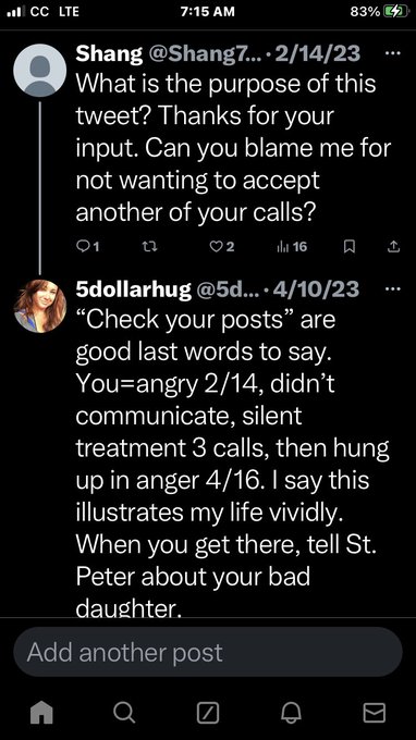 Give them the Silent Treatment is how I was taught to express anger. Here is my parental unit. She avoided<a href="/tag/blacksheep"class="tags"><span>#blacksheep</span></a>