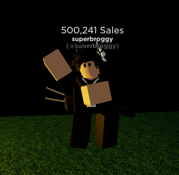 500,000 UGC Sales!!

#Roblox #RobloxDev