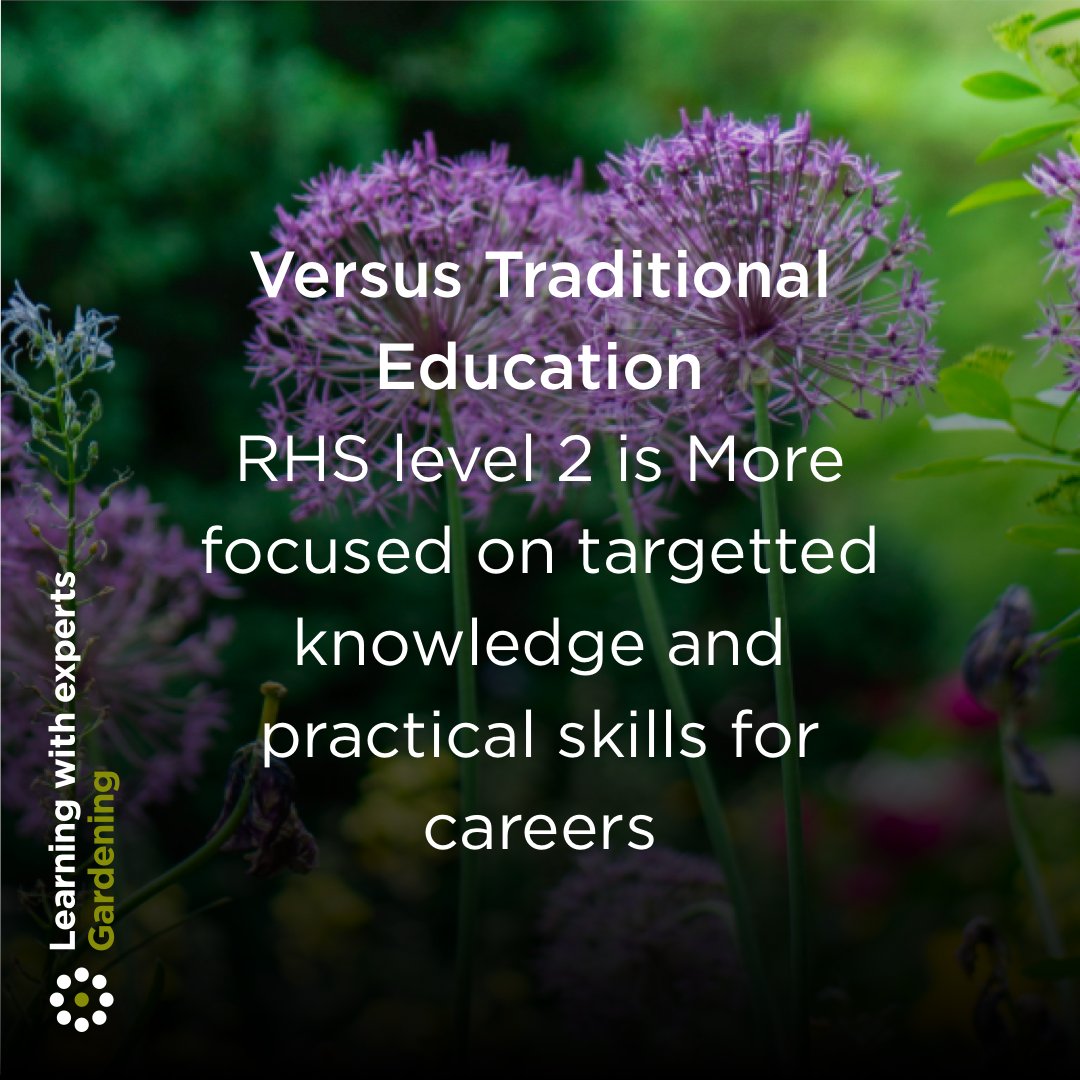 Dive into the world of horticulture with a widely recognized credential that covers everything from garden planning to plant selection, horticultural principles, and maintenance techniques #Horticulture #Gardening #RHSLevel2 #LearningWithExperts #GreenThumb #PlantCare