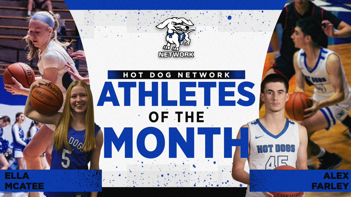 hotdogsports's tweet photo. Congratulations to our Frankfort Hot Dog athletes of the month. Ella McAtee and Alex Farley. #hotdogpride https://t.co/slvrhP8bQ5