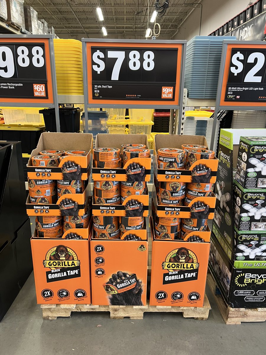 Gorilla Tape looking good on the fenceline entrance this month. Thanks to MET for getting it set and looking good. #GorillaTough