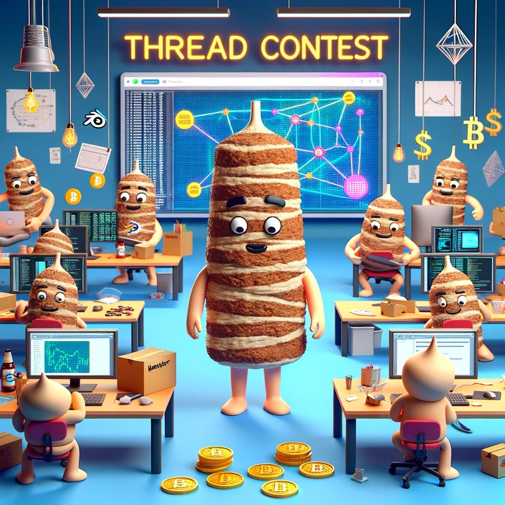 KebabAvax's tweet photo. 🧵THREAD CONTEST

To celebrate our incredible community 🫶, we're launching a contest! 

✒️ Write a thread about @KebabAvax and you could be one of the 3 lucky winners:

🥇 $150 
🥈 $100 
🥉 $50

Focus on our project's impact &amp; potential. 
You have 1 week – time starts now! ⏳ https://t.co/tK8RINGMze