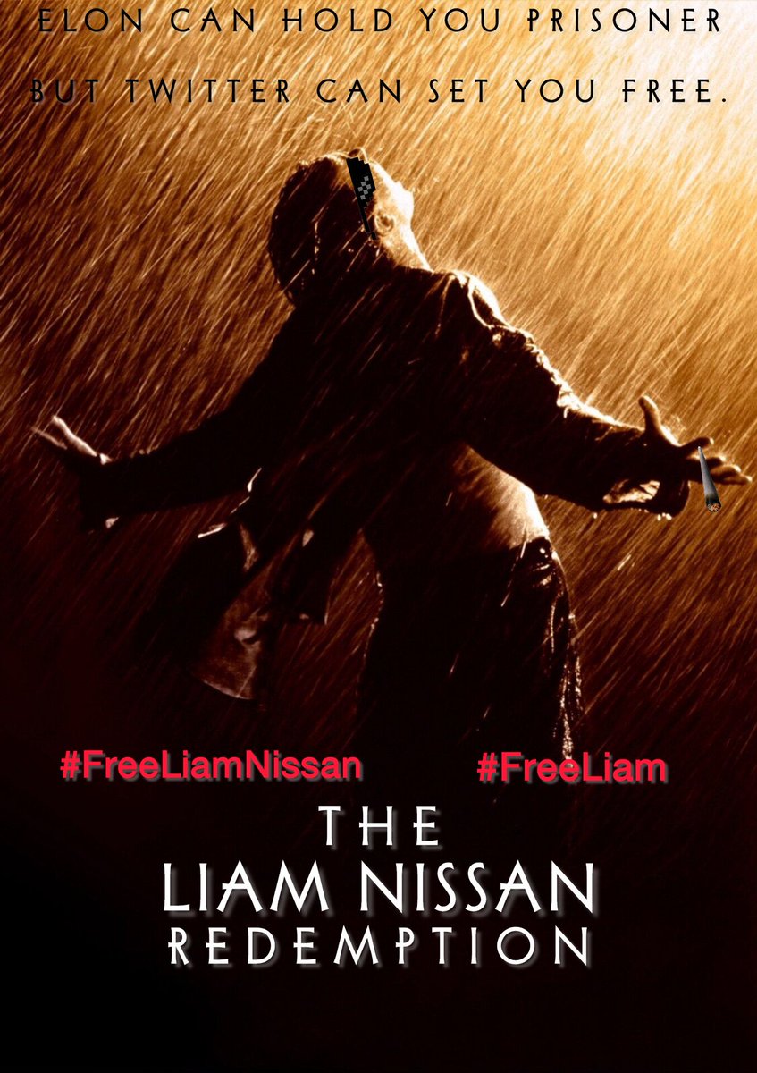 BDeMayo's tweet photo. Hope is a good thing.
Maybe the best of things,
And no good thing ever dies.
#FreeLiam #FreeLiamNissan .@theliamnissan https://t.co/zxgChZsMGz
