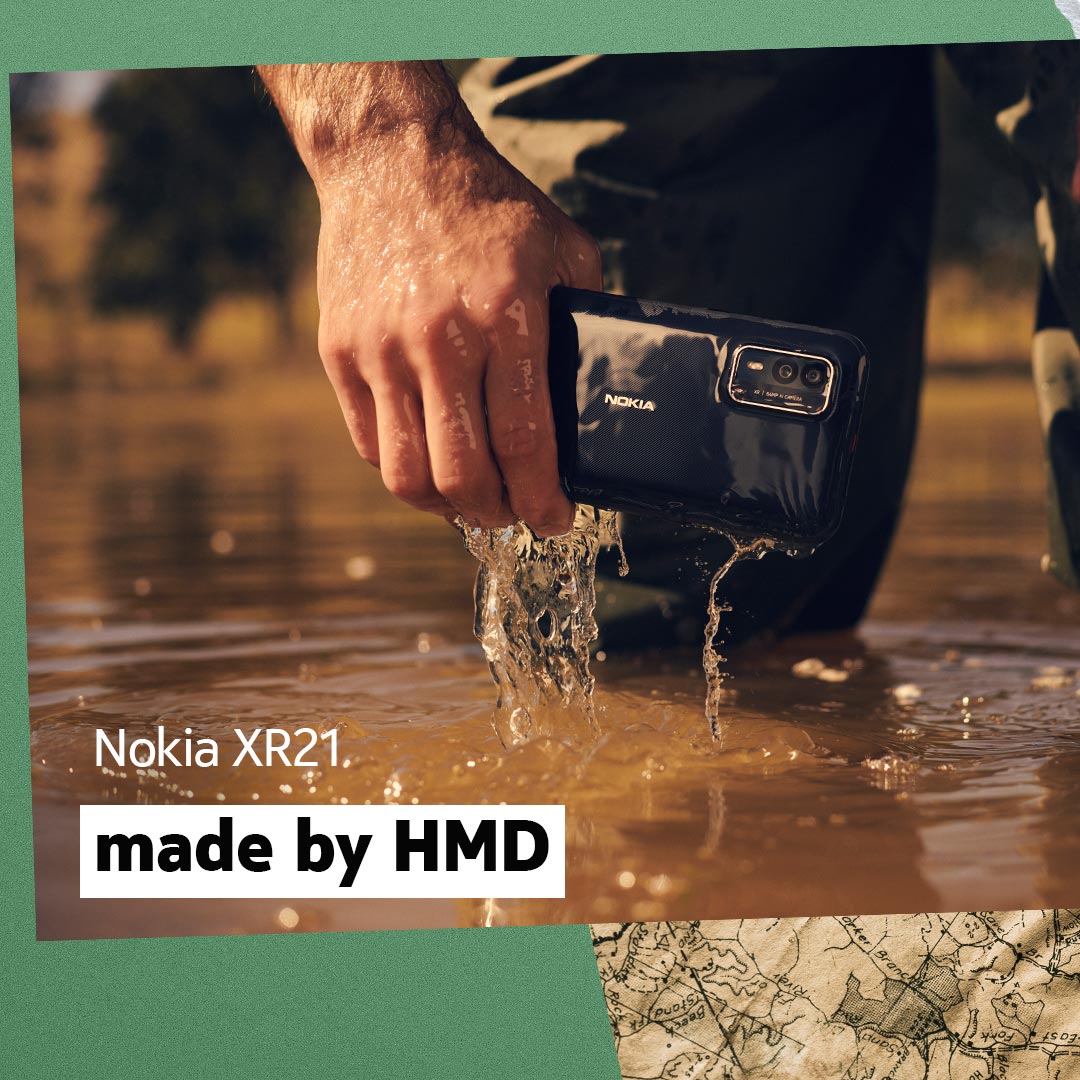 🚀 Dive into the year with the Nokia XR21! ​

💪 This device can handle anything life throws at it, ​

Nokia XR21 made #byHMD 📱💫​ nokia.ly/3ODnOba