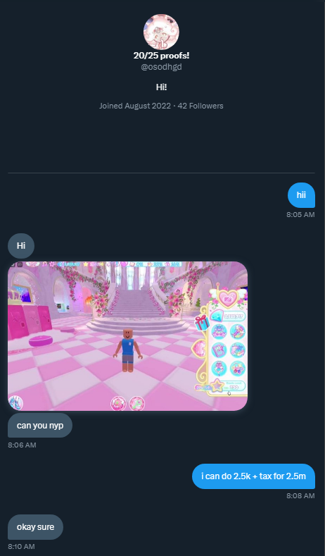 hatingjenny's tweet photo. @osodhgd thats embarrassing love  😘🫵

kw: scammer scammed trusted scamming https://t.co/yqoxKwn4EJ