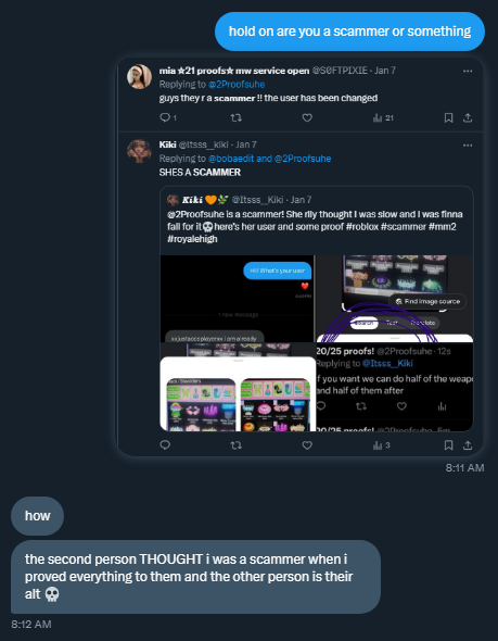 hatingjenny's tweet photo. @osodhgd thats embarrassing love  😘🫵

kw: scammer scammed trusted scamming https://t.co/yqoxKwn4EJ