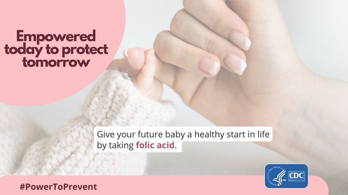 Planning to get pregnant soon? When it comes to your family’s future, choose folic acid. Give your little one the best start by getting 400 mcg of folic acid every day. #FolicAcid #FolicAcidAwarenessWeek