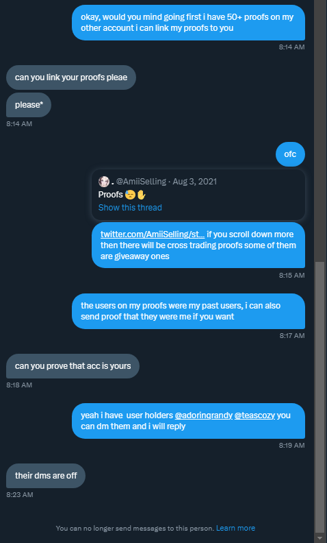 hatingjenny's tweet photo. @osodhgd thats embarrassing love  😘🫵

kw: scammer scammed trusted scamming https://t.co/yqoxKwn4EJ