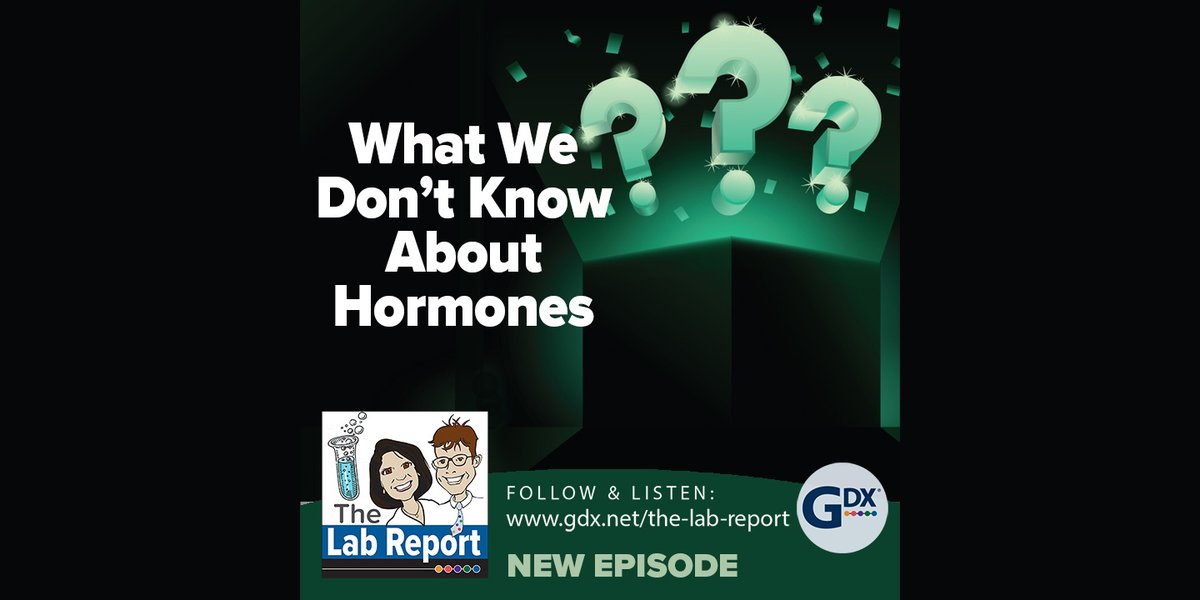 NEW PODCAST EPISODE!
What We Don’t Know About Hormones

Listen where you get pods, or visit gdx.net/the-lab-report

#podcast #hormones #labtesting #genovadiagnostics