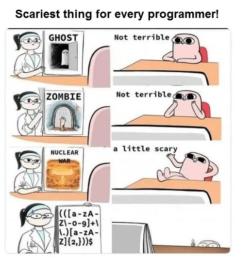 As a programmer - does regex scare you?