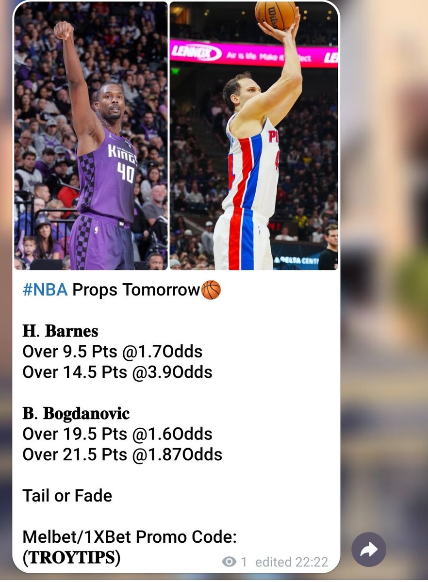 Redhotbett's tweet photo. #VIPpicks🤑
#Freepicks

NBA Props Today 🏀

Join: https://t.co/va1NcpqMe9

#GamblingTwitter #Prizepicks #playerprops #sportsbetting #nhl #fanduel #PrizePicksNBA #nba    #nbapicks #parlay #BTC https://t.co/9l2Hr4l27Q