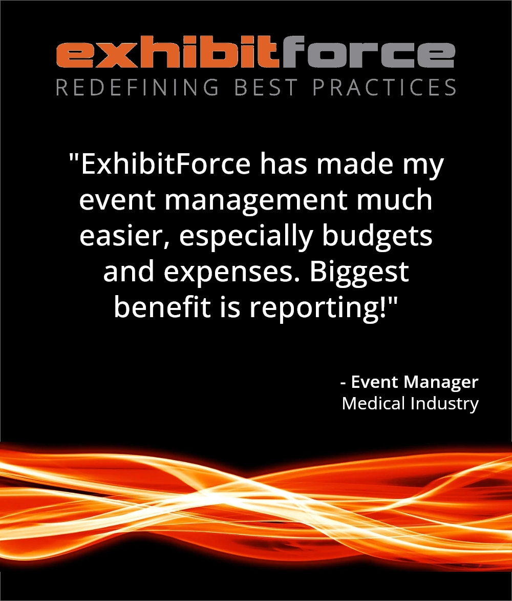We can make it far easier for you to produce budget and expense reports for your management, just like we have for this event manager. Read the rest of their story at hubs.la/Q02cB3Xd0.

#tradeshows
#exhibitforce
#eventmarketing