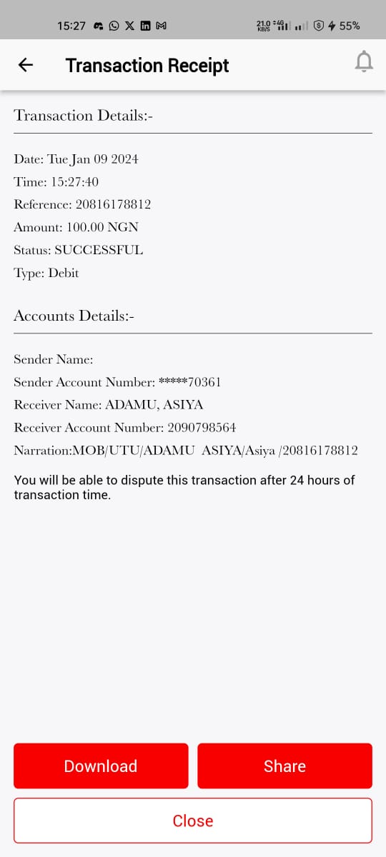 Nigerian students, please let's join the  #N100_only campaign for our colleagues still being held by kidnappers. Kindly retweet with your screenshot to encourage others to donate 🙏🏾
