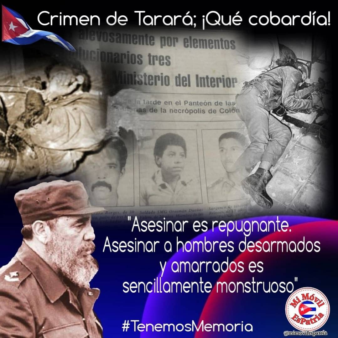 #FidelPorSiempre #TenemosMemoria #NoAlTerrorismo <a href="/minint_cuba/">MININT_CUBA</a>