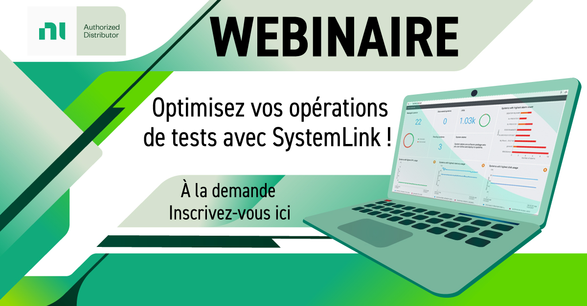 equipscient's tweet photo. Webinaire ร la demande : "Optimisez vos opรฉrations de tests avec SystemLink" !
๐ Visionnez ici : https://t.co/U5ecTLXo4m
#SystemLink #logicielNI https://t.co/mco0Wg3zXK