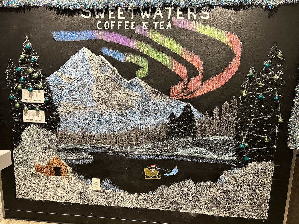 Teacher_Fulton's tweet photo. The prettiest coffee shop blackboard around.
#Sweetwaters https://t.co/A6wwIl815p