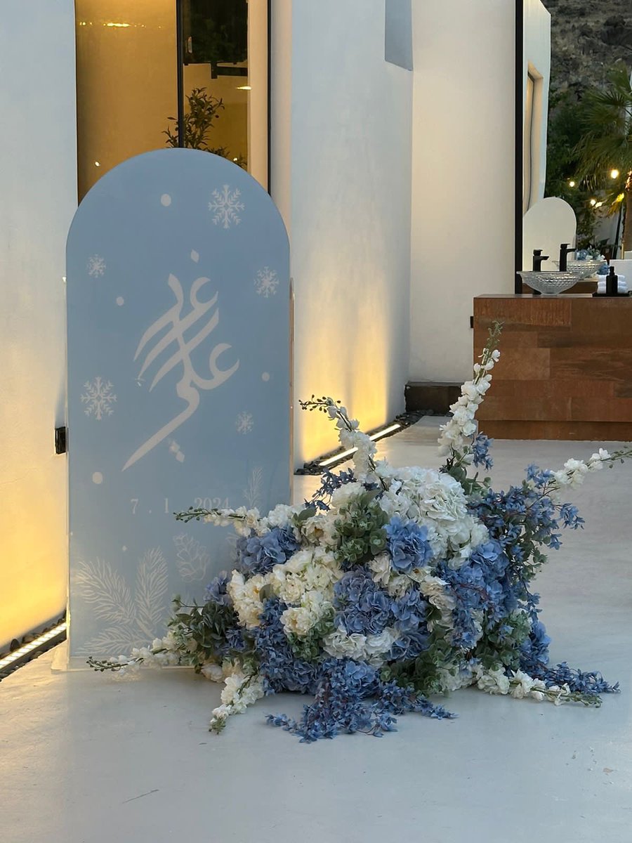 Rghdh7's tweet photo. 7 - 1 - 2024 
الليلة هذه ماهي بس ذكرى فرح، وأنت لي هالعمر افراح الليالي 💍❄️ https://t.co/UXoD6Je1wu