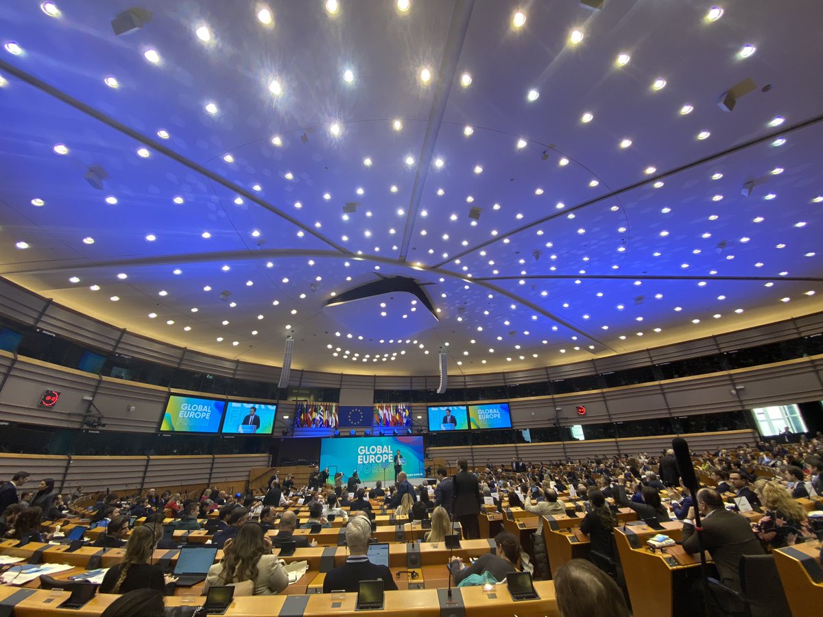 MayaDoneva's tweet photo. The official start of the new political season is here no better place than the #hemisphere in the European Parliament!
“Global Europe in the Face of Multiple International Crises”
Interesting discussions ahead, difficult topics to address and quite short time.
Let’s kick it off https://t.co/0FKSUFq2IP