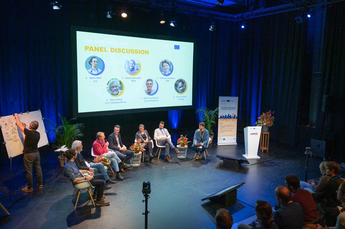 hamburgwasser's tweet image. Neue Ideen für ein wassersensibles Europa 🚿Im EU-Interreg-Projekt #ANCHOR erproben wir, wie aufbereitetes #Grauwasser aus Dusche und Co. einem Quartiersteich zugeführt werden kann. Das soll im Sommer für harmonische Pegel und gutes Mikroklima sorgen.👉 hamburgwasser.de/magazin/anchor…