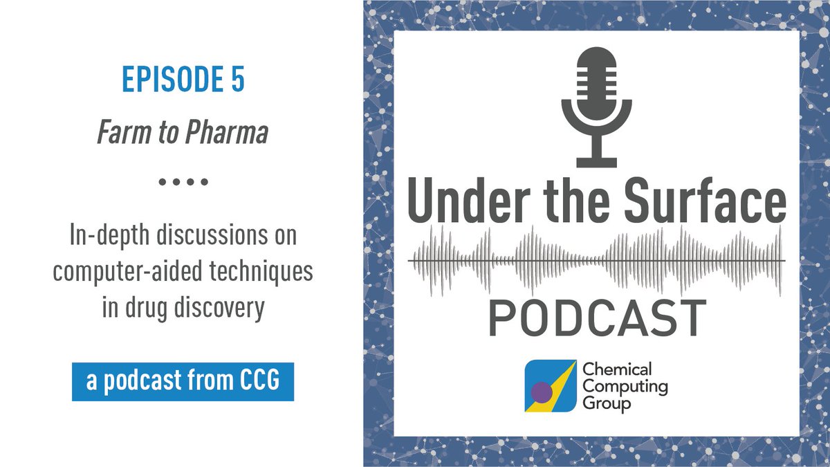 📢New podcast episode alert! 🥳👉'Under the Surface' 😎 ep 5, 𝙁𝙖𝙧𝙢 𝙩𝙤 𝙋𝙝𝙖𝙧𝙢𝙖, Dr. Dan McKay, discusses applicability of AI and machine learning in drug discovery. 😀Listen @ bit.ly/3WQGPKY #compchem #pharmacophore #AI