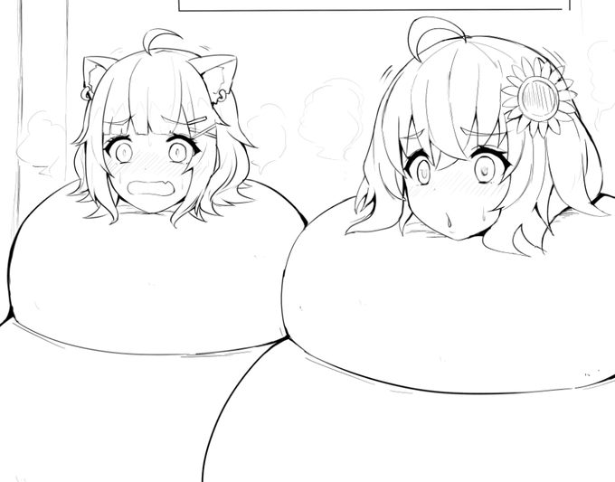 次はお餅拘束描いていきます…( ◠‿◠ ) 