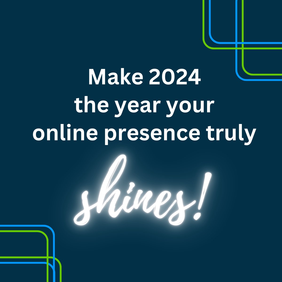 Let's make 2024 the year your online presence truly shines! Whether you're revamping your website or starting from scratch, we can help.