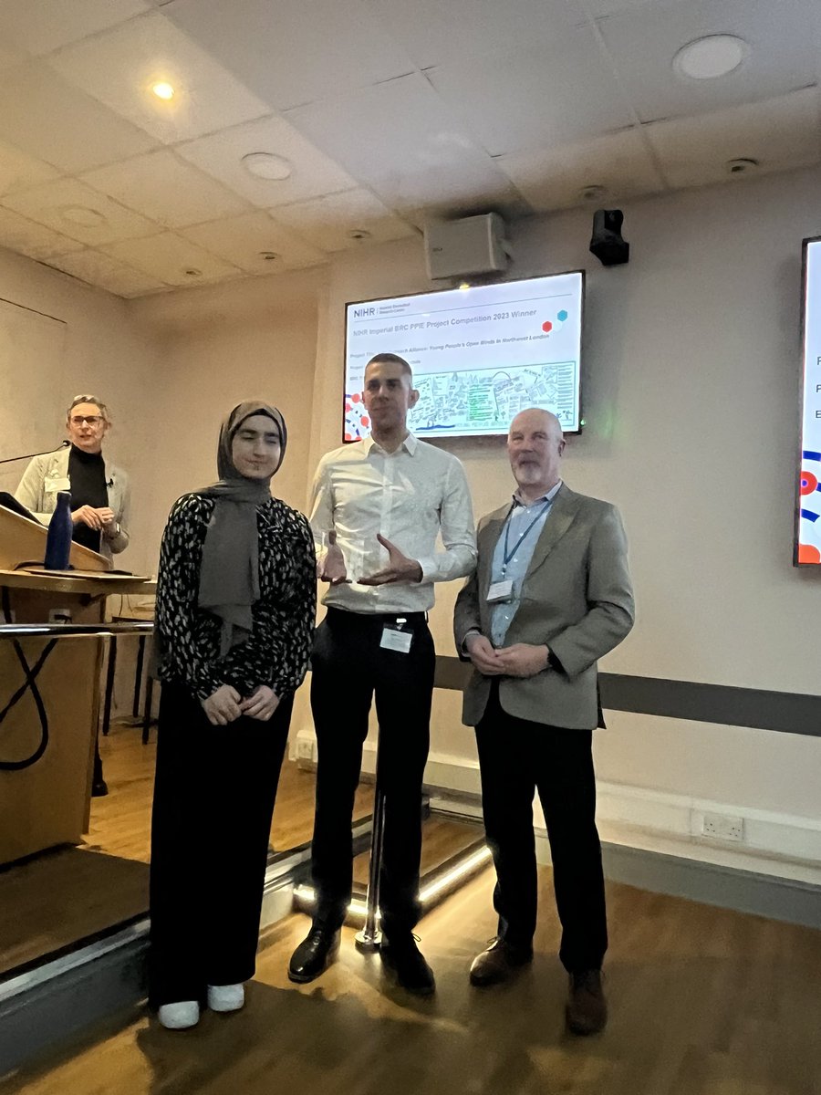 Congratulations to the ARC Outreach Alliance working with #youngpeople on #mentalhealth #research & identifying #knowlegdegaps which won the @ImperialBRC 2023 #PPIE Prize! #publicinvolvement @NIHRinvolvement @ImperialBrains