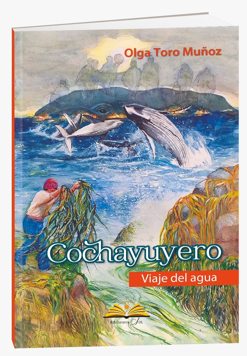 erossem's tweet photo. Nuevo libro para Chile! Olga Toro nos regala un potente poemario. Cochayuyero, viaje del agua. https://t.co/dQYVKkvMne